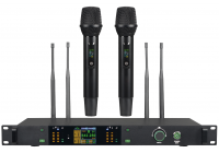 真分集双发射无线话筒KM-998